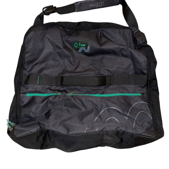 New Open FXW Dog Playpen Storage Bag Holds 24" Height 8 Panels 9 Stakes Travel - Picture 3 of 8